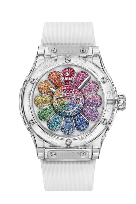 hublot classic fusion sapphire rainbow|Hublot Classic Fusion Takashi Murakami Sapphire Rainbow 507 .